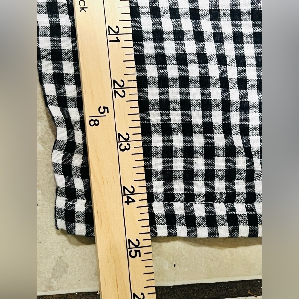 Free People Freehold Gingham Pants Trouser bohemian , sun relax boho in size S - Picture 12 of 16
